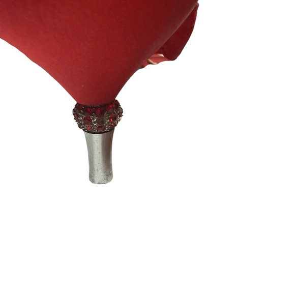 Dior Red Women's Heels with Strap - Picture 8 of 11